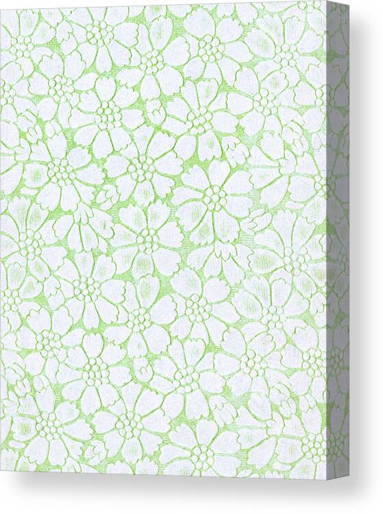 Background Canvas Print featuring the drawing Pattern #119 by CSA Images