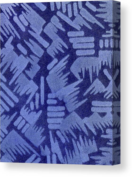 Abstract Canvas Print featuring the drawing Pattern by CSA Images