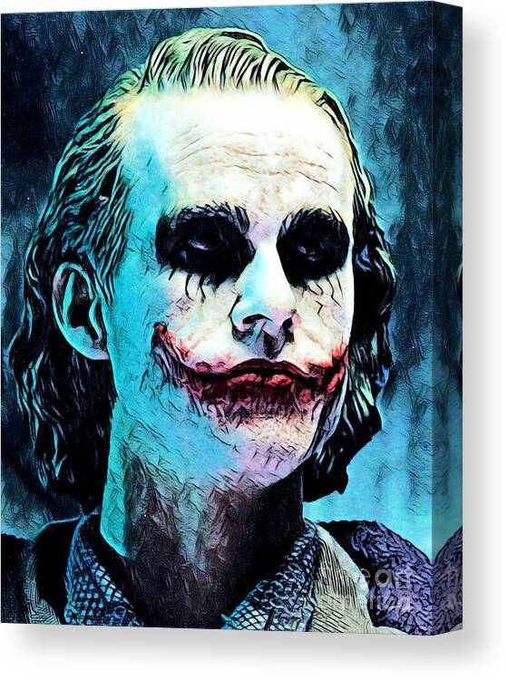 Joker Canvas Print / Canvas Art by Pixel Chimp - Fine Art America