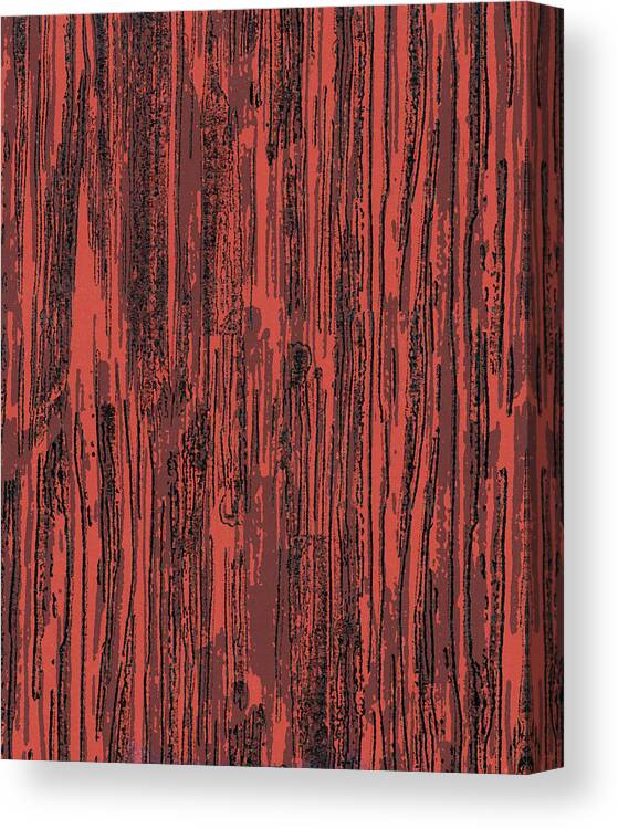 Background Canvas Print featuring the drawing Woodgrain Pattern by CSA Images