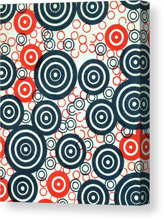 Abstract Canvas Print featuring the drawing Pattern #286 by CSA Images
