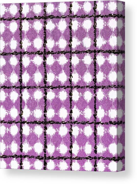Abstract Canvas Print featuring the drawing Pattern #39 by CSA Images