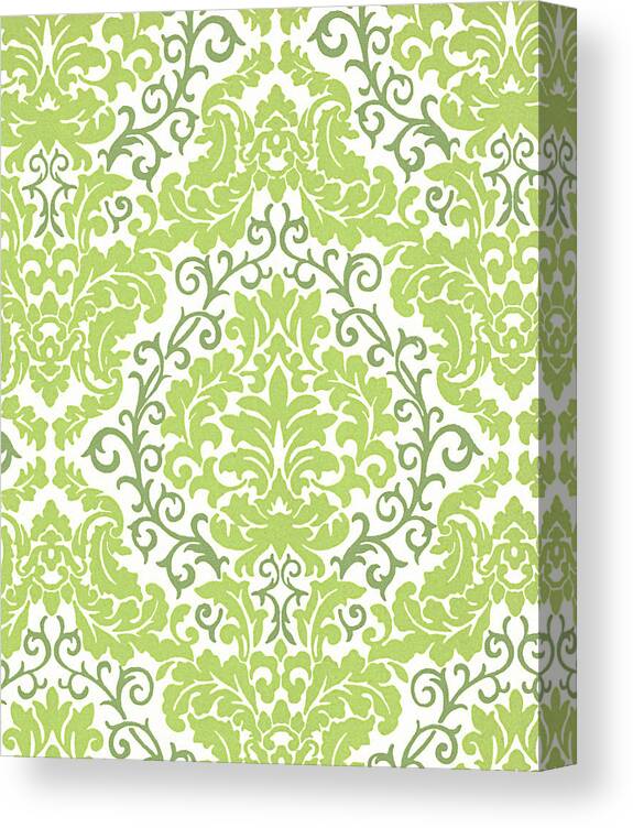 Background Canvas Print featuring the drawing Abstract pattern #62 by CSA Images