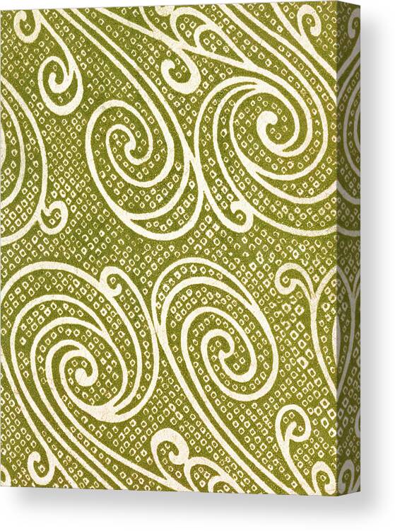 Background Canvas Print featuring the drawing Pattern #69 by CSA Images