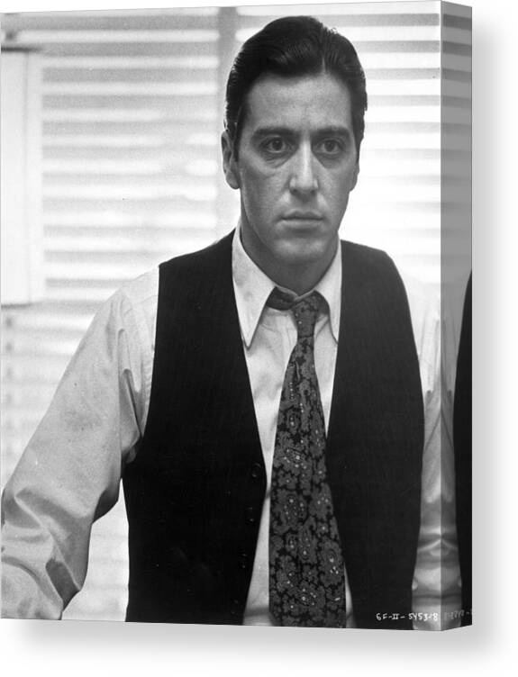 Al Pacino Canvas Print featuring the photograph Al Pacino #8 by Movie Star News