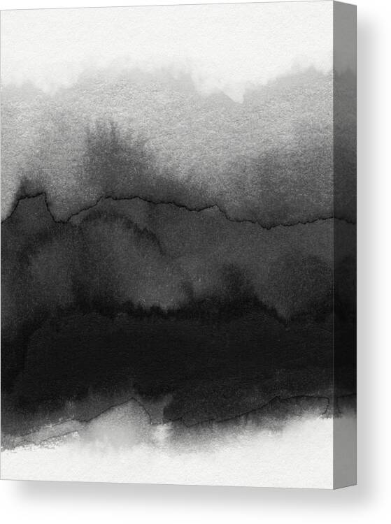 Abstract Canvas Print featuring the mixed media Abiding 3- Art by Linda Woods by Linda Woods