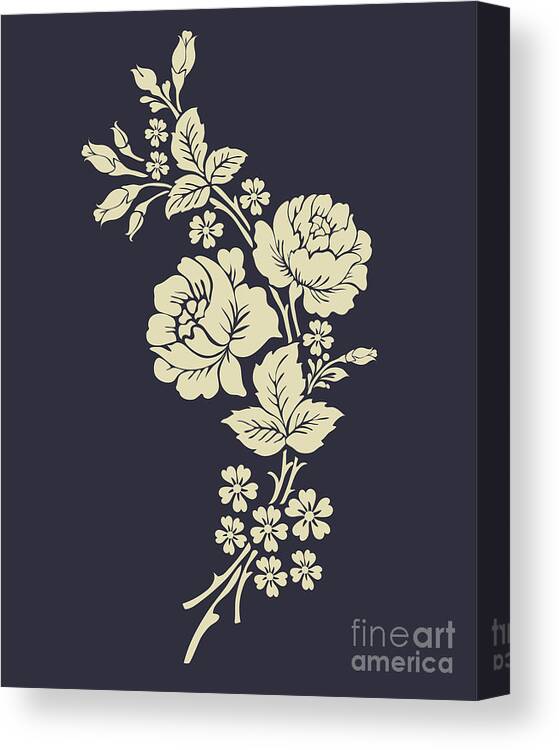Floral pattern sketch for your design Royalty Free Vector
