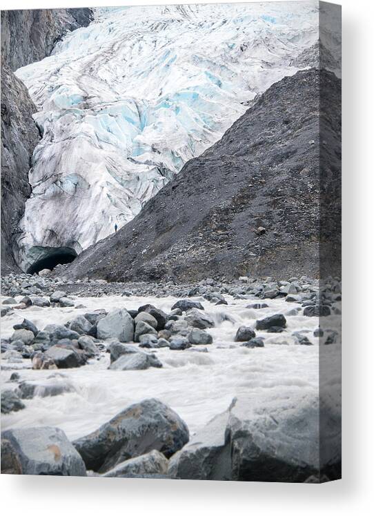 National Park Canvas Print featuring the photograph Exit Glacier by Steven Keys