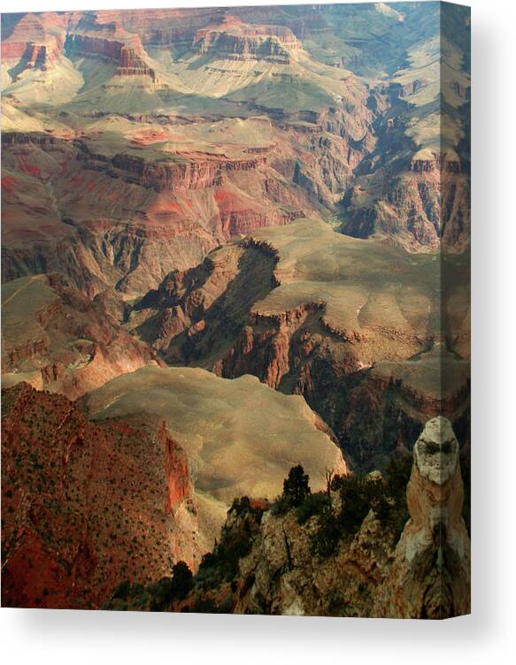 Tranquility Canvas Print featuring the photograph Grand Canyon National Park, Arizona by Gary Koutsoubis
