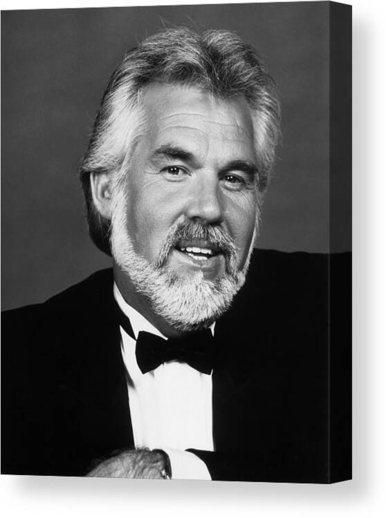 Singer Canvas Print featuring the photograph Kenny Rogers by American Stock Archive