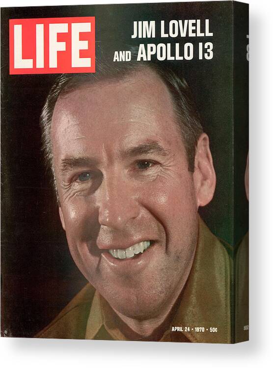 1970 - 1979 Canvas Print featuring the photograph LIFE Cover: April 24, 1970 by Ralph Morse
