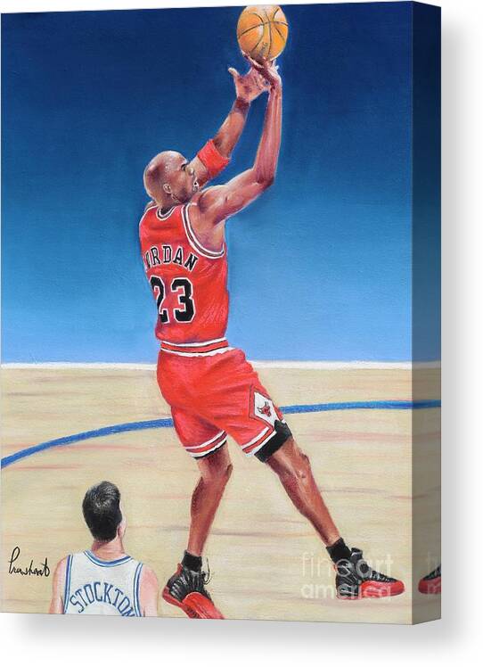 Michael Jordan Chicago Bulls Collage Original Artwork North Carolina NBA  Basketball T-Shirt