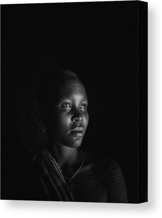 Women Canvas Print featuring the photograph No.99 by Adirek M