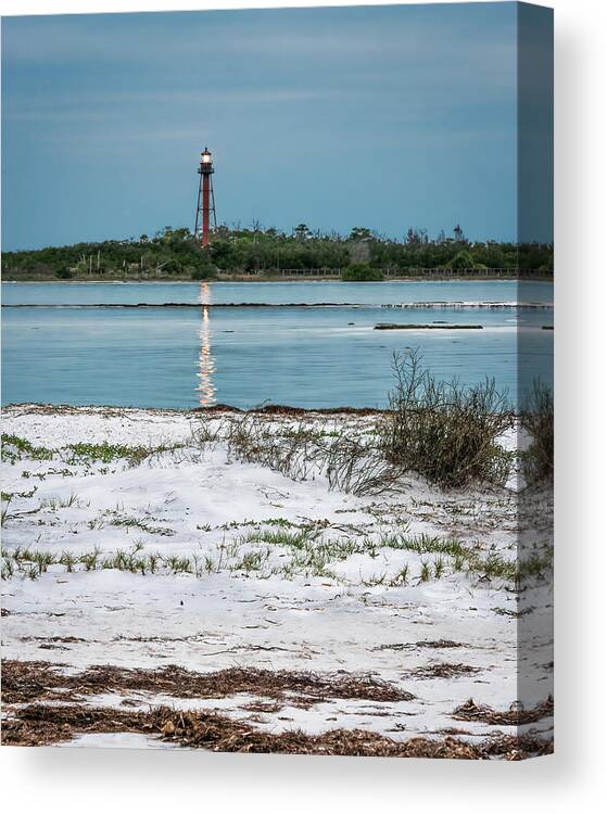 Anclote Canvas Print featuring the photograph On Anclote Key by Steven Sparks