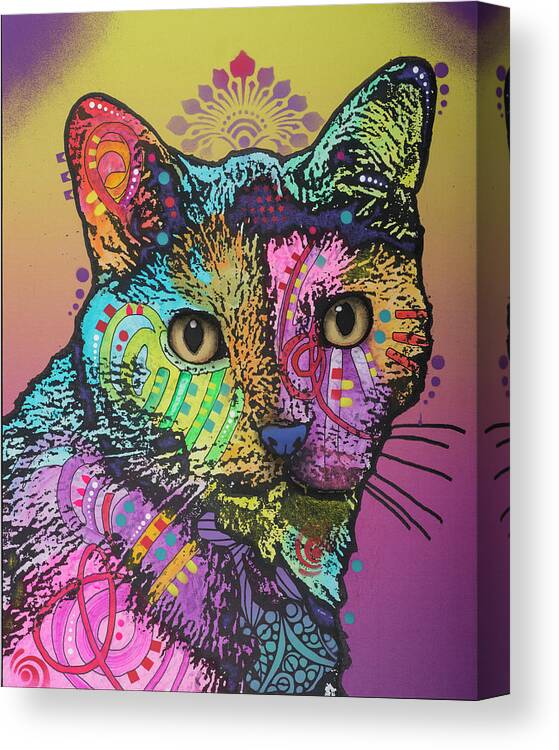 Sadie Canvas Print featuring the mixed media Sadie Custom-5 by Dean Russo