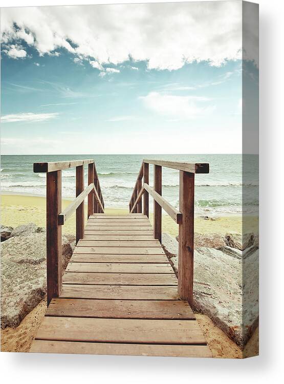 Outdoors Canvas Print featuring the photograph Spring Summer by By Ibai Acevedo