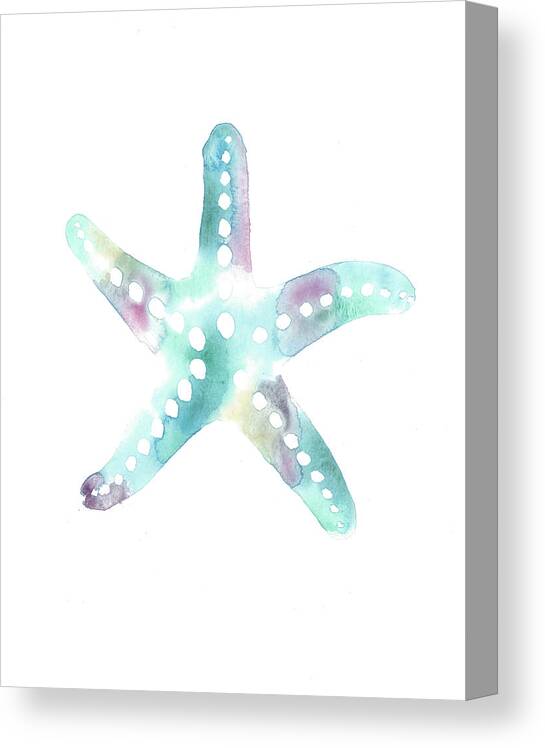 Star Fish Canvas Print featuring the digital art Star Fish by Nicky Kumar
