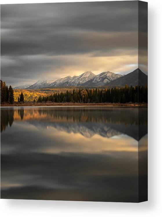 Swan Range Canvas Print featuring the photograph Swan Range Autumn Morning by Matt Hammerstein