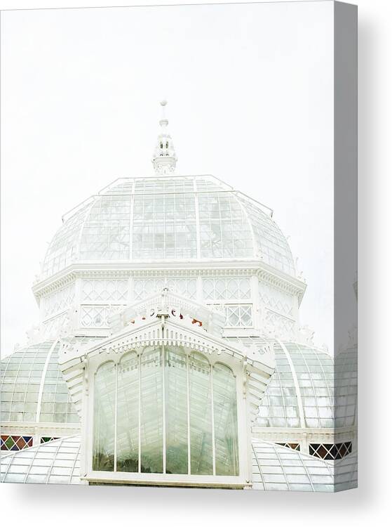 Arboretum Canvas Print featuring the photograph Victorian White by Lupen Grainne