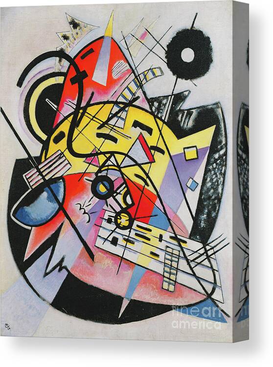 Kandinsky Composition VIII Stretched Canvas Print Wall Art 30"x20" or 20"x16" 