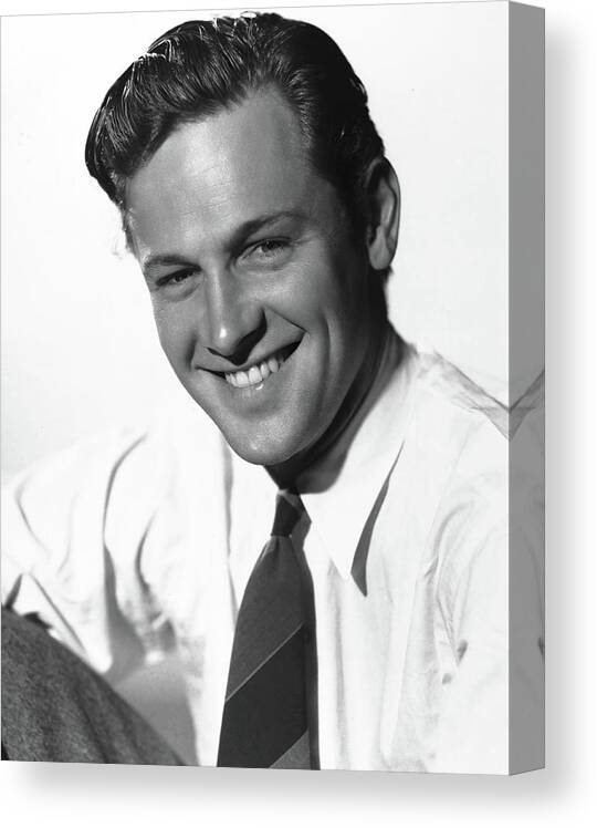 William Holden Canvas Print featuring the photograph William Holden. #1 by Album