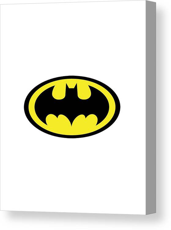 Batman Logo Canvas Print / Canvas Art by Arjuna Collection - Pixels