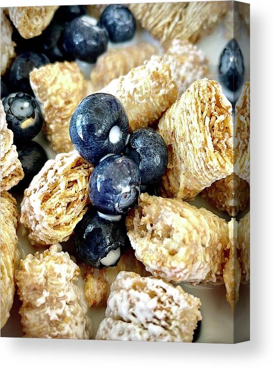 Berry Canvas Print featuring the photograph Berries and Grain by Bill Swartwout
