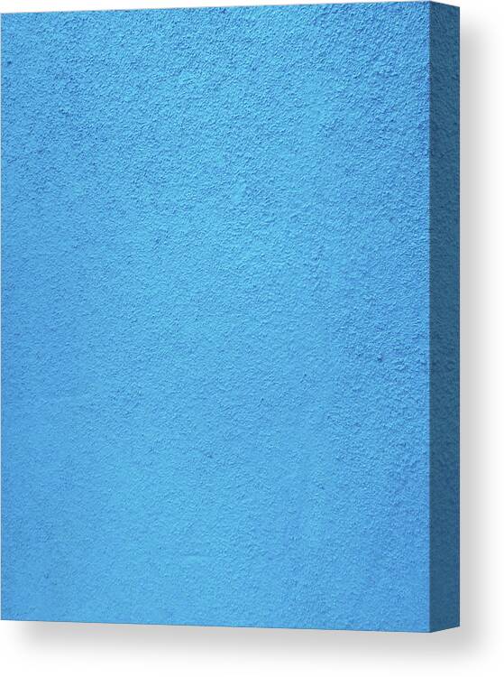 Modern Art Canvas Print featuring the photograph Blue Wall by Andrew Lawrence