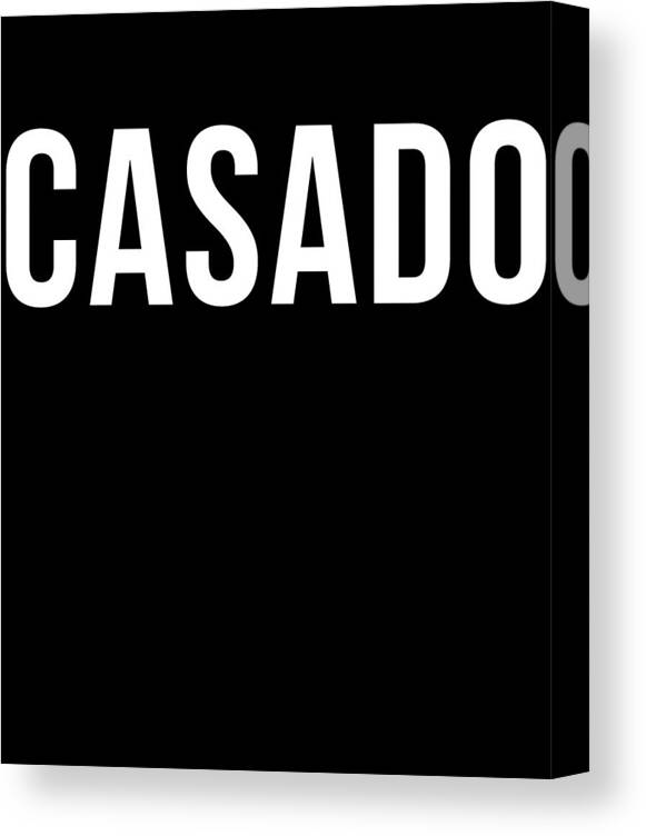 Cool Canvas Print featuring the digital art Casado by Flippin Sweet Gear
