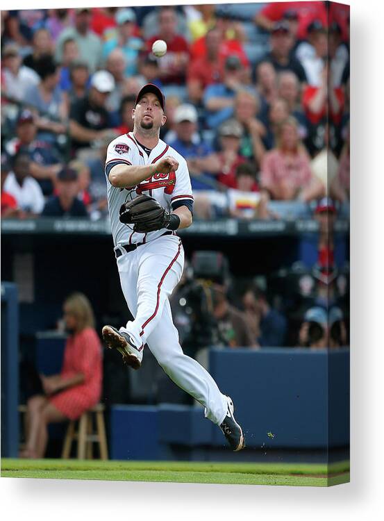 Atlanta Canvas Print featuring the photograph Chris Johnson and David Ross by Kevin C. Cox