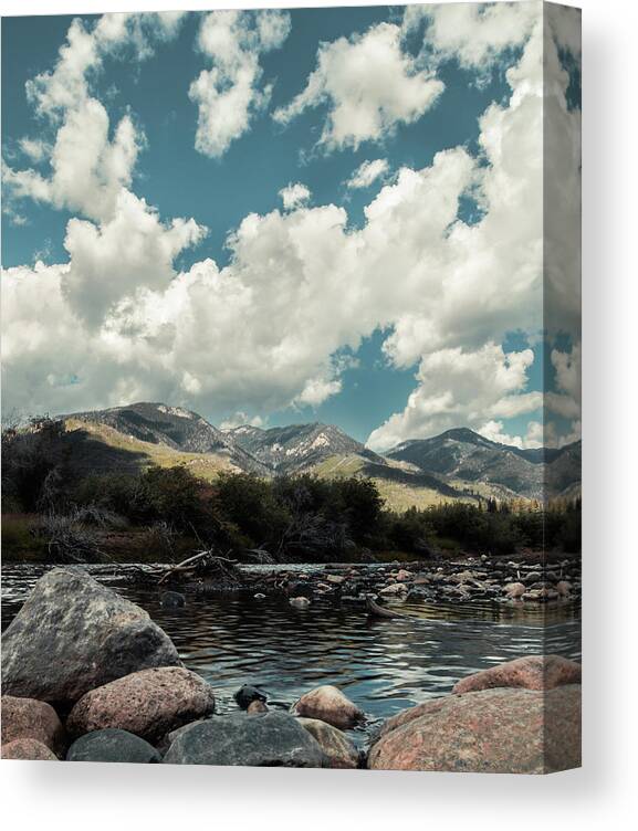Colorado Canvas Print featuring the photograph Cloudy Day by Carmen Kern