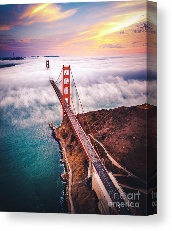 Above Canvas Print featuring the photograph Dream Machine by Heyengel