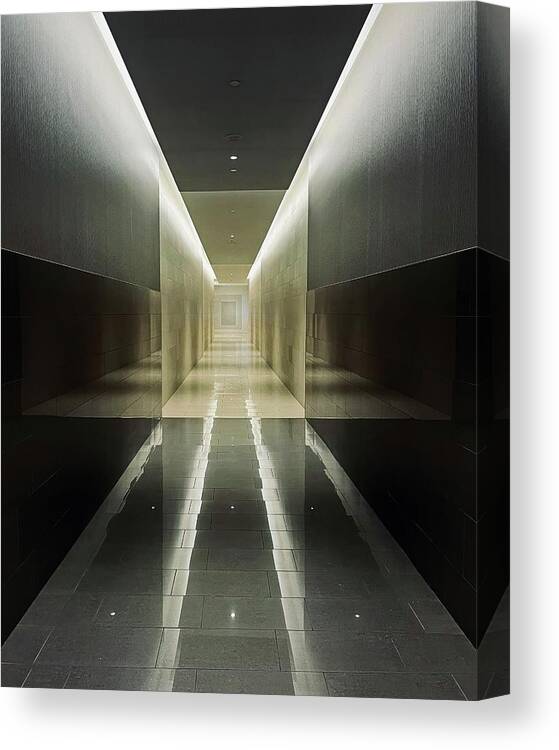 Architecture Canvas Print featuring the photograph Echo Chamber by Sarah Lilja