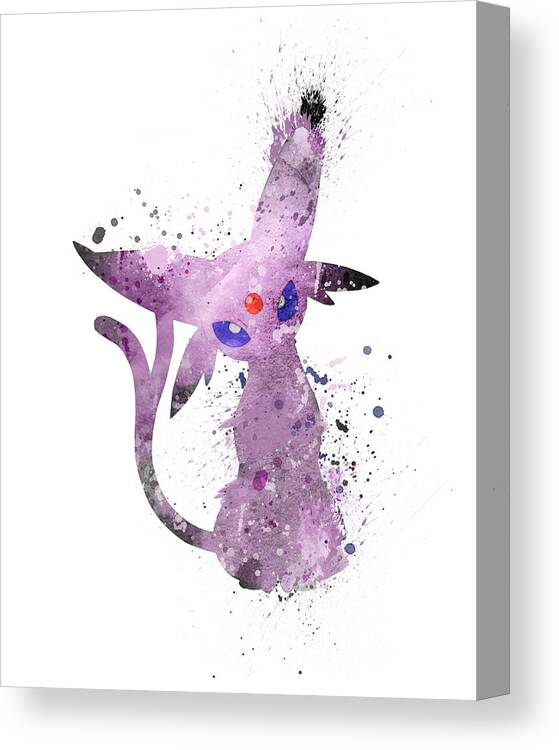 Pokemon Vulpix watercolor Art Print by Mihaela Pater - Fine Art America