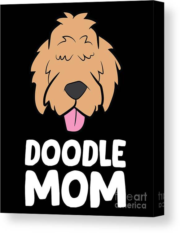 Labradoodle Mom Pillow Dog Mom Golden Doodle Mom Pillow Doodle Mom Cute Dog Breed All-Over Print Basic Pillow Case Dog Pillow Rescue Mom for Dog Mom