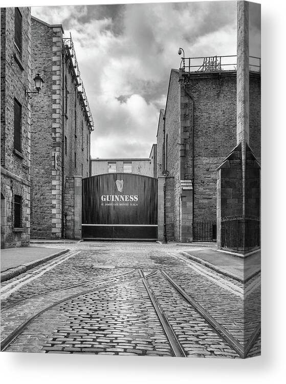Guinness Canvas Print featuring the photograph Guinness Factory Dublin by Georgia Clare