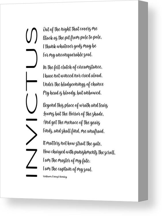 Invictus - Invictus Poem by William Ernest Henley