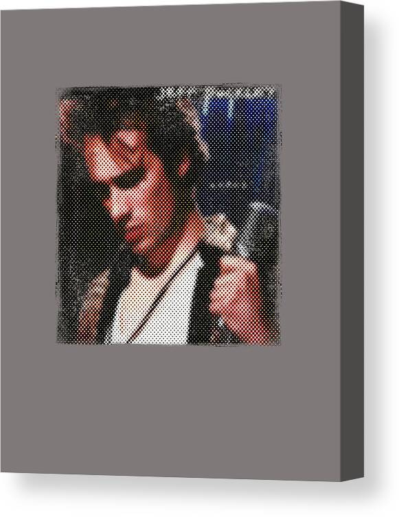  Retro Canvas Print featuring the tapestry - textile Jeff Buckley Grace 1984 Album Cover by Morgan Freddie