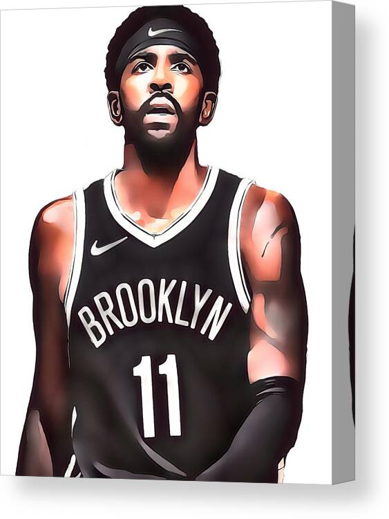 Brooklyn Nets Jersey Custom Canvas Print Wall Art