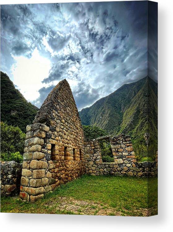 Incas Canvas Print featuring the photograph Lesser Known by Tanya White