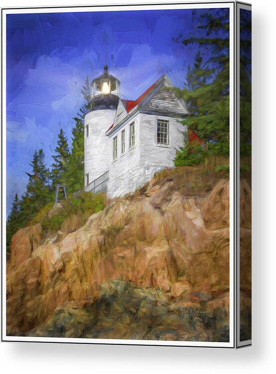Lighthouse Canvas Print featuring the photograph Lighthouse 2 by Will Wagner