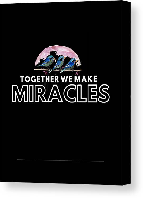 Miracles Canvas Print featuring the painting Miracles everywhere by Sarabjit Singh