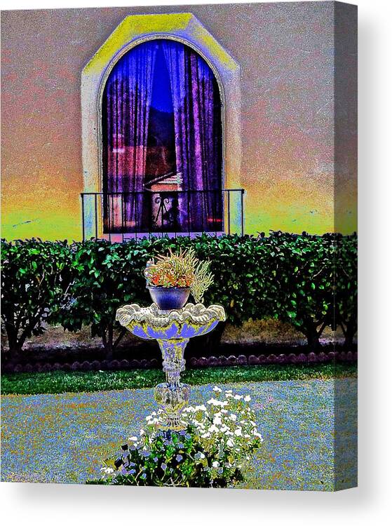 Landscaping Canvas Print featuring the photograph Picture Window by Andrew Lawrence