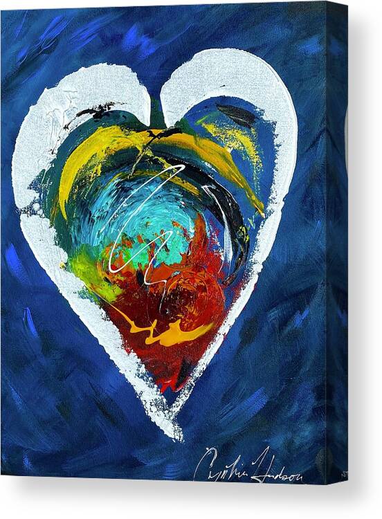 Protect Canvas Print featuring the painting Protect by Cynthia Hudson