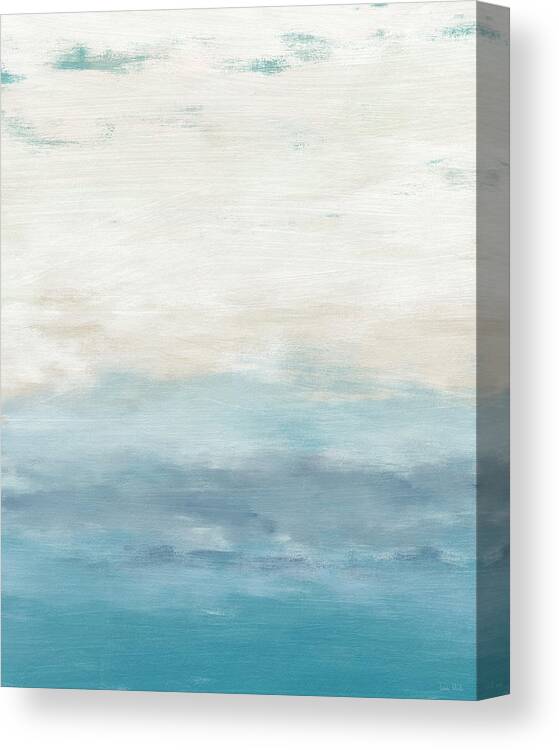 Peaceful Canvas Print featuring the mixed media Simply Peaceful- Art by Linda Woods by Linda Woods