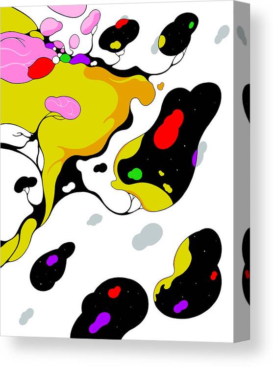 Climate Change Canvas Print featuring the digital art Smokescreen by Craig Tilley