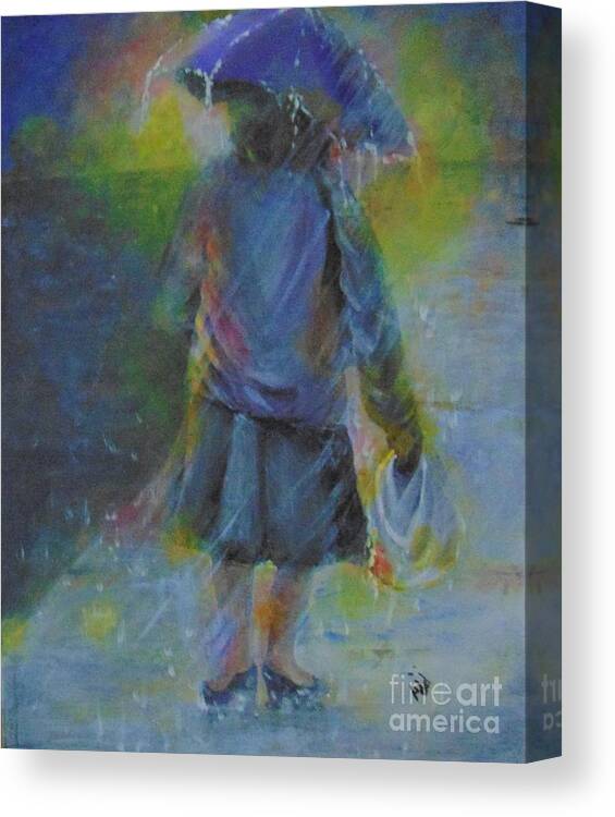 Acrylic Canvas Print featuring the painting The Year 2020 by Saundra Johnson