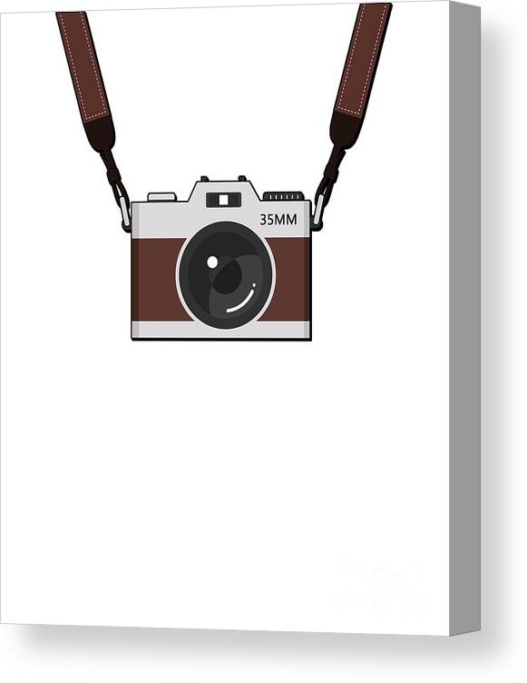 Cool Canvas Print featuring the digital art Tourist Halloween Costume by Flippin Sweet Gear