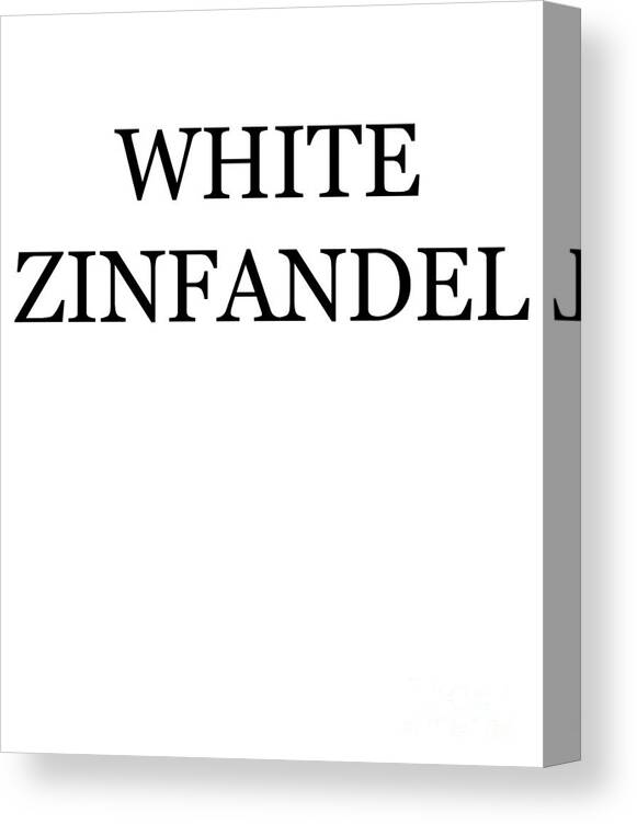 Halloween Canvas Print featuring the digital art White Zinfandel Wine Costume by Flippin Sweet Gear