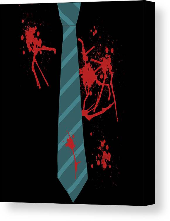 Cool Canvas Print featuring the digital art Zombie Hunter Halloween Costume by Flippin Sweet Gear